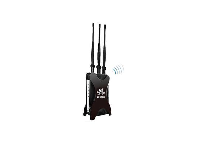AP-ROUTER HIGH POWER 300MPS 1500MW 5PORT LAN  C/3 ANTENA  DE 5DBI - ARG-1211