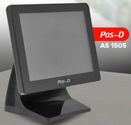 MONITOR 15 POS-D Touch 15S Resistiva TOUCH