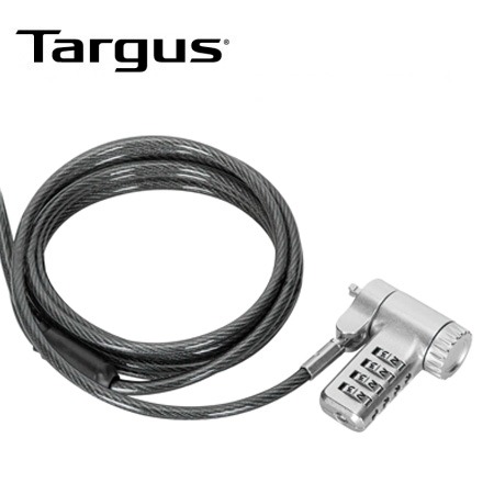 CABLE DE SEGURIDAD TARGUS DEFCON WITH ADAPTABLE LOCK HEAD BOLSA (ASP96RGLX)