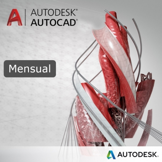 Licencia Autodesk Autocad Windows/Mac - Mensual - 1PC - Digital