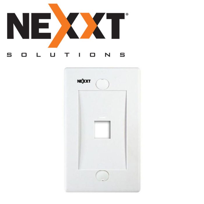 Nexxt - Placa de montaje - blanco