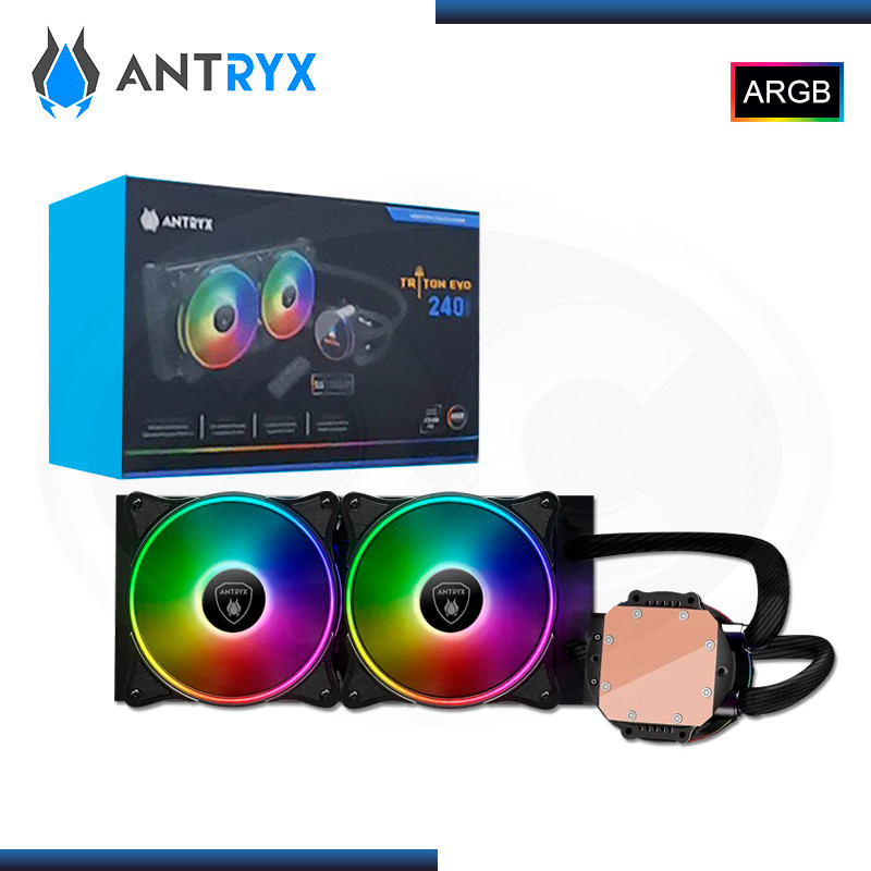 COOLER CPU Liquid 240 ANTRYX TRITON EVO 240 BLACK