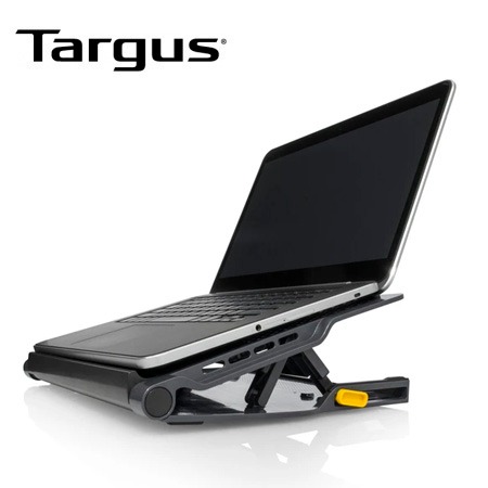 COOLER TARGUS AWE81US P/NOTEBOOK 17" DOBLE VENTILADOR DE 2500 RPM 4 PORT USB-A 2.0 AJUSTABLE DE 4 NIVELES BLACK (AWE81US)