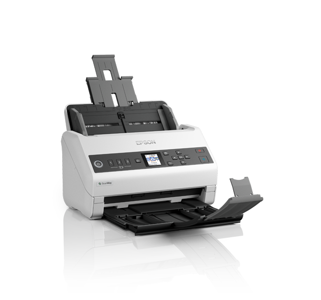 Escaner Epson DS-730N, USB, 40ppm, Ethernet, Alimentacion Vertical, Duplex A Color
