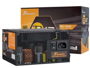 FUENTE DE PODER SEASONIC 850W ATX, BRONZE 80 PLUS B12, NO MODULAR, COLOR NEGRO (B12-BC850)