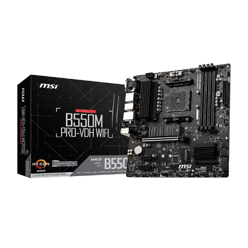 MB MSI-AMD PRO B550M-P GEN3 4 DDR4 128 GB 4400 MHZ HDMI VGA M-ATX