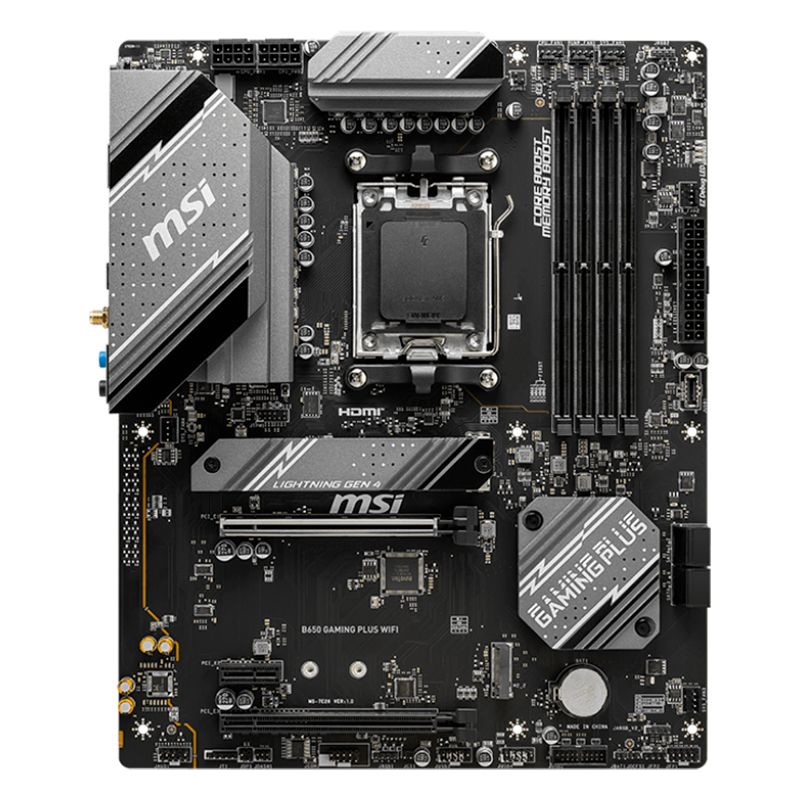 MB AM5 MSI-AMD B650-GAMING-PLUS-WIFI DDR5 256GB 7200MHZ PCI5 ATX