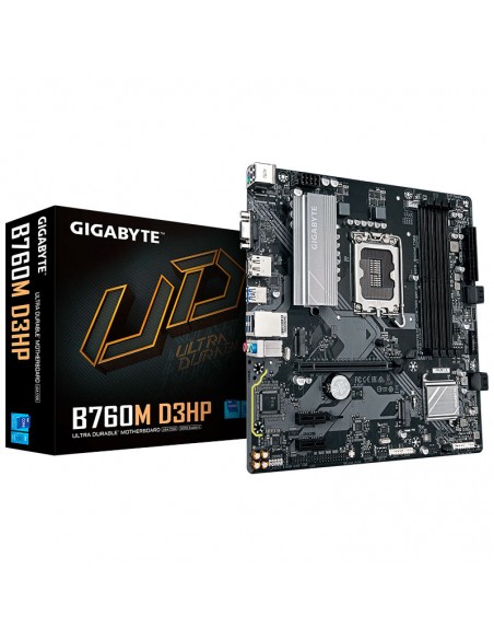 LGA 1700  INTEL GIGABYTE MB B760M D3HP DDR5 PCIE 4.0 X4 M.2 HDMI