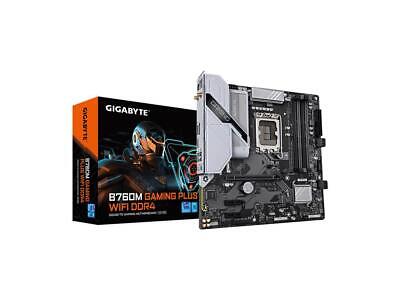 LGA 1700  INTEL GIGABYTE MB B760M GAMING PLUS WIFI DDR4