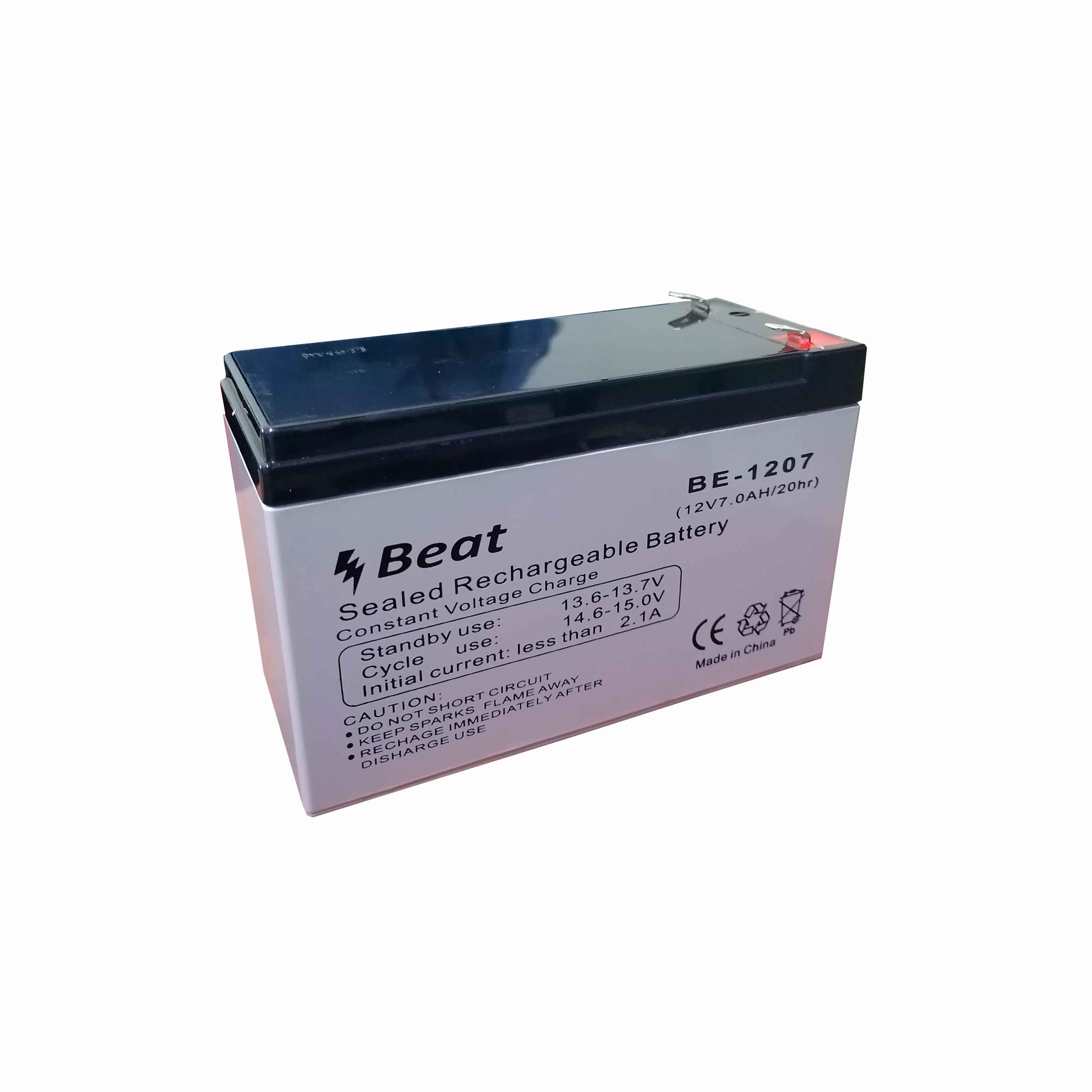 BATERIA 12V 7AH BEAT BE-1207