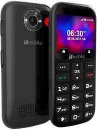 CELULAR BMOBILE BS30 3G SENIOR PHONE BLACK DS