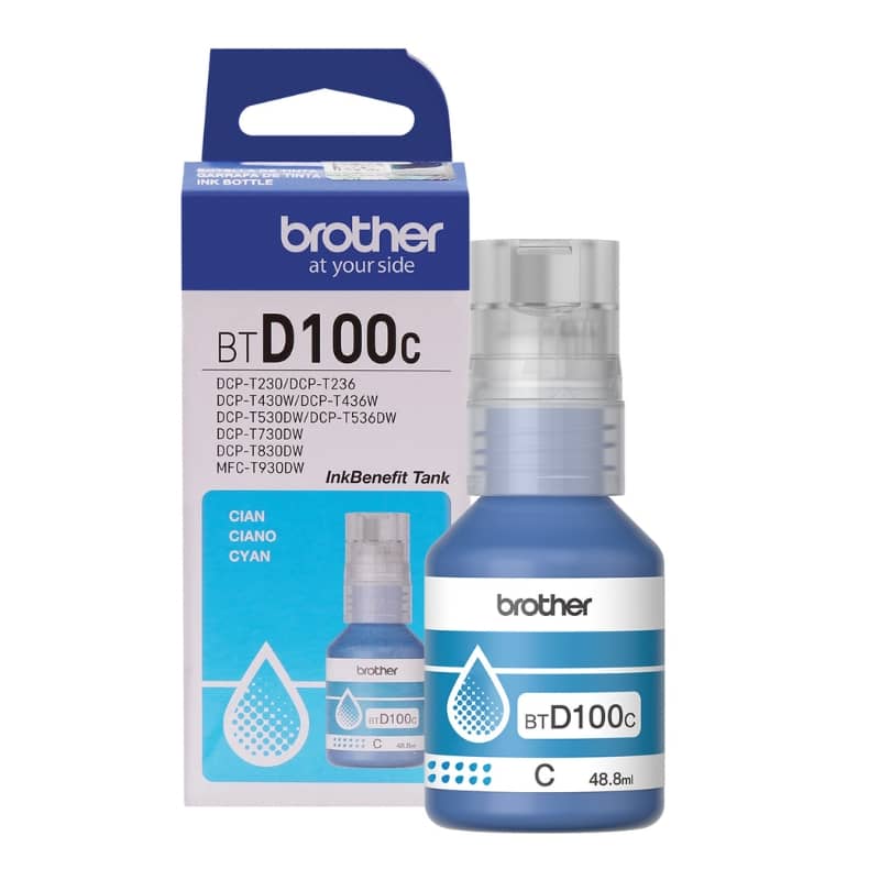 TINTA BROTHER CYAN- T230/T430W/T530DW/T730DW/T930DW