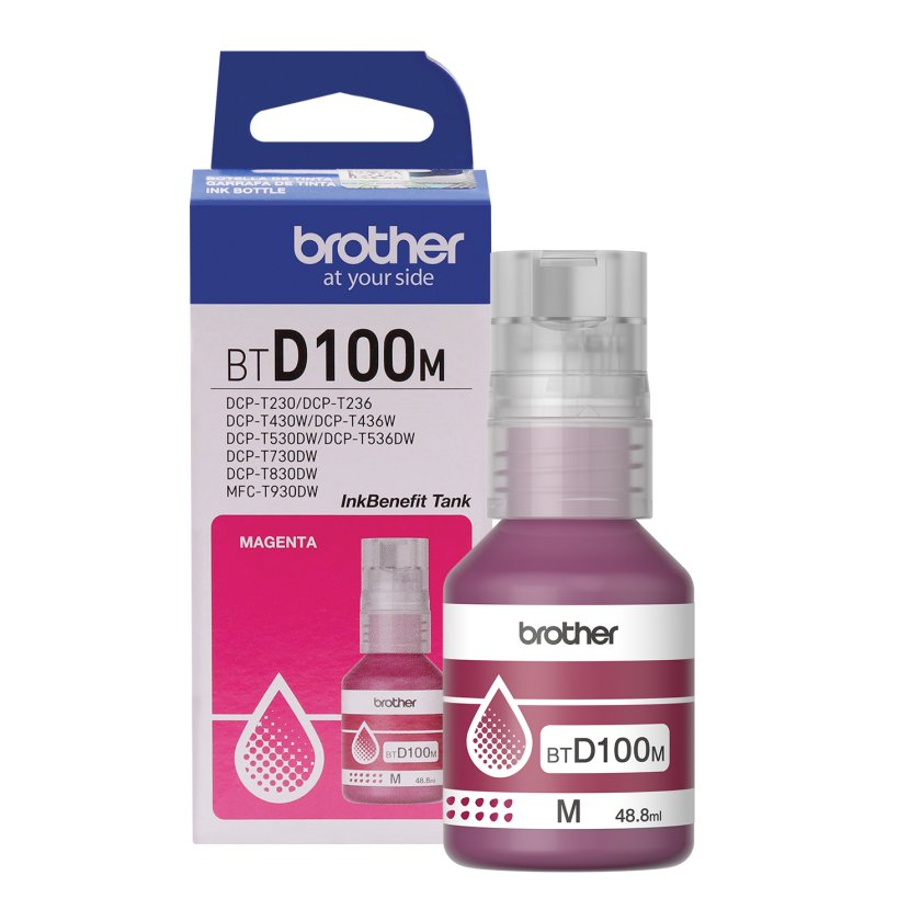 TINTA BROTHER MAGENTA - T230/T430W/T530DW/T730DW/T930DW