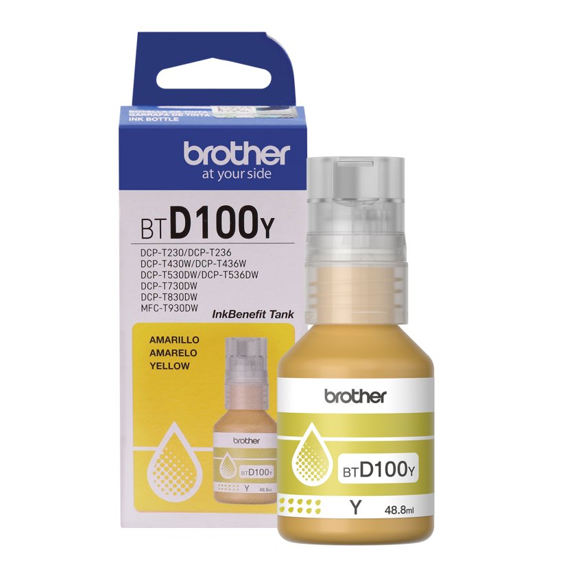 TINTA BROTHER YELLOW - T230/T430W/T530DW/T730DW/T930DW