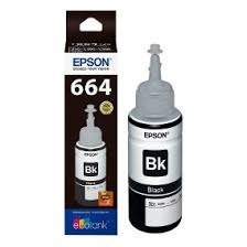 Botella de TINTA EPSON 664 Black 70ml