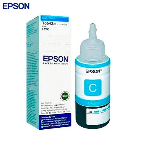 Botella de TINTA EPSON 664 Cyan 70ml