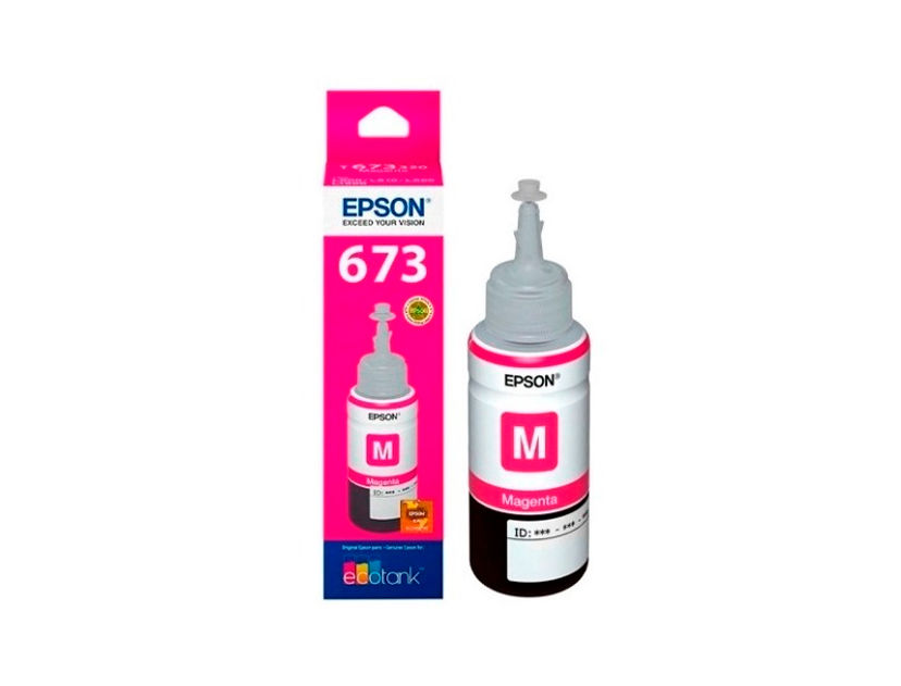 TINTA EPSON  T673320 MAGENTA ( C13T67332A ) L800 / L805 / L810 +