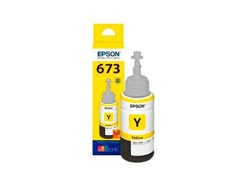 TINTA EPSON  T673420 AMARILLO ( C13T67342A ) L800 / L805 / L810 +