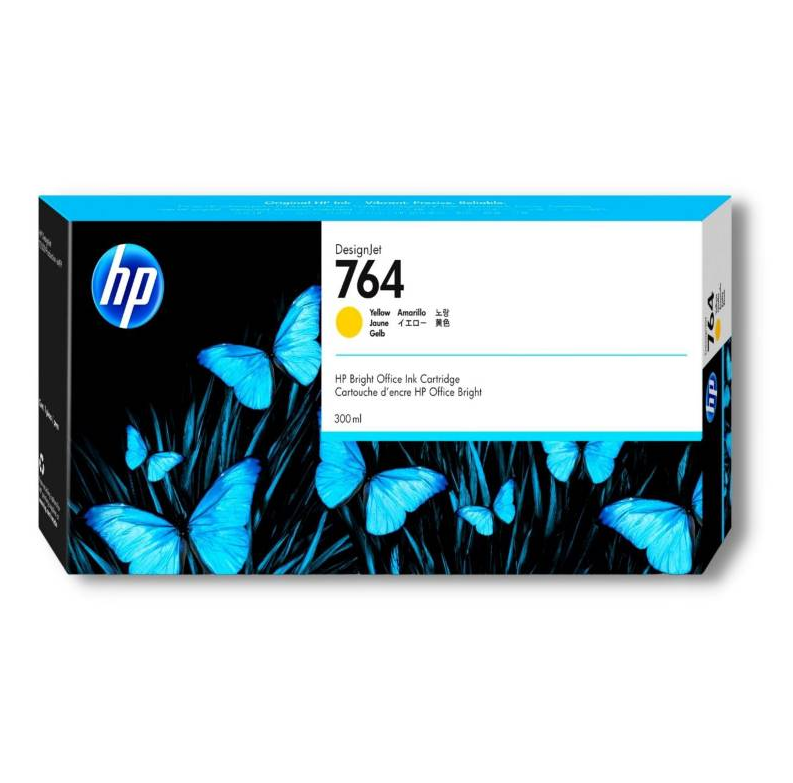 TINTA HP C1Q15A (764A) 300ML YELLOW