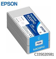Tinta Epson TM-C3500 Cian SJIC22P(C)