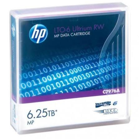 HP Ultrium LTO Ultrium 6 Data Tape Cartridge 6.25TB | C7976A
