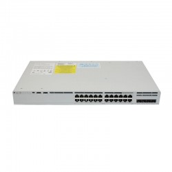 SWITCH CISCO C9200L 24-PORT 8XMGIG, 16X1G, 4X10G, POE+, NETWORK ADVANTAGE (PEDIDO 45 a 50 DIAS)