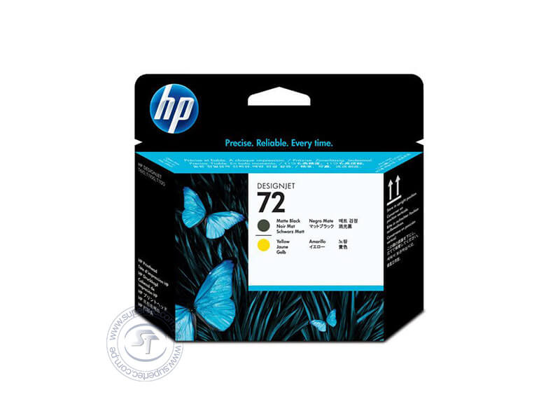 CABEZAL HP C9384A BICOLOR MATTE BLACK/YELLOW