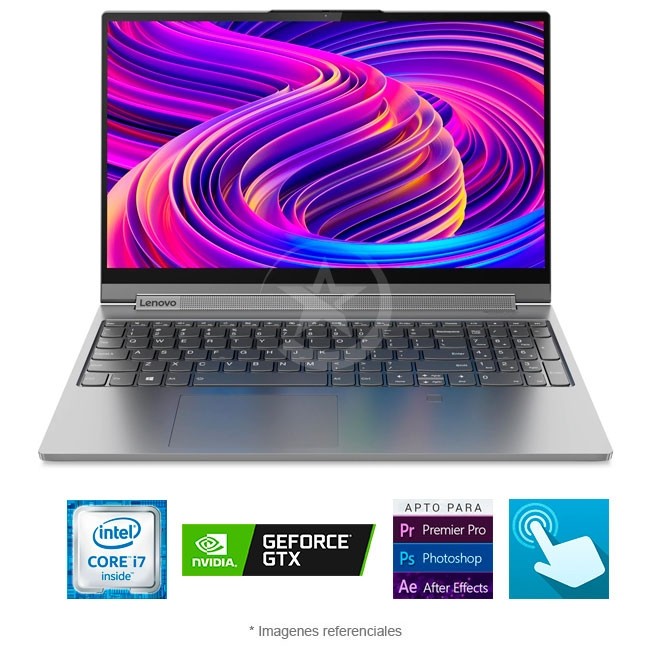 Convertible 2 en 1 Lenovo Yoga C940-15IRH, Intel Core i7 9750H, RAM 12GB, SSD 512Gb Video 4GB Nvidia GTX 1650 15.6 Windo 10H