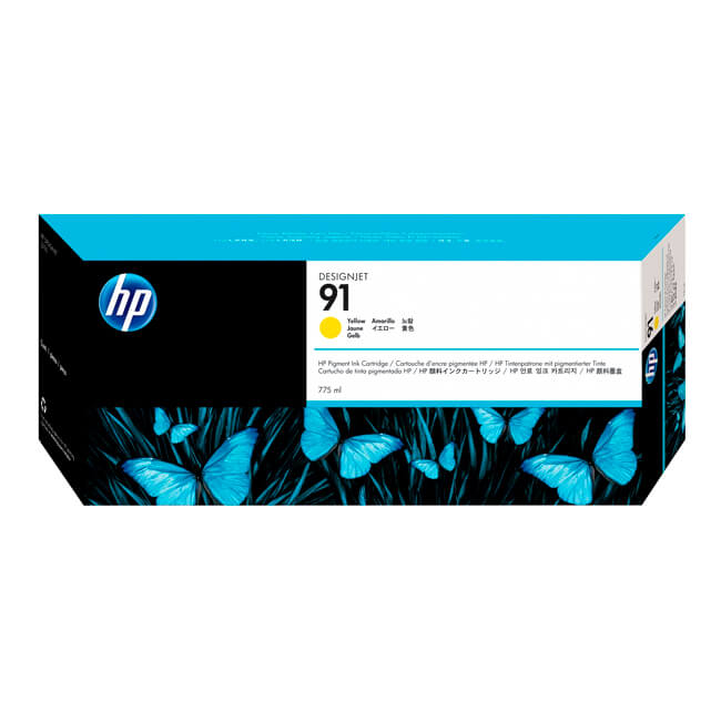 HP 91 - 775 ml - amarillo