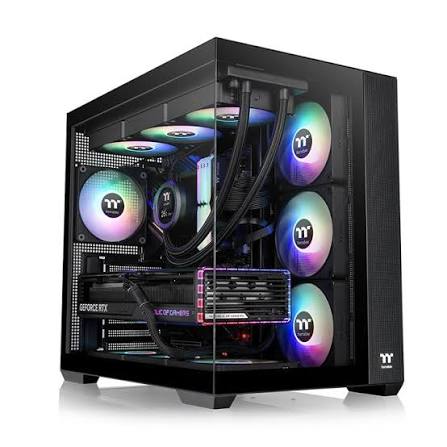 CASE-PC THERMALTAKE VIEW 380 TG ARGB BLACK CA-1Z2-00M1WN-00