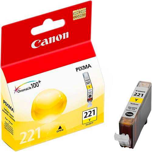 TINTA CANON CLI-221  YELLOW