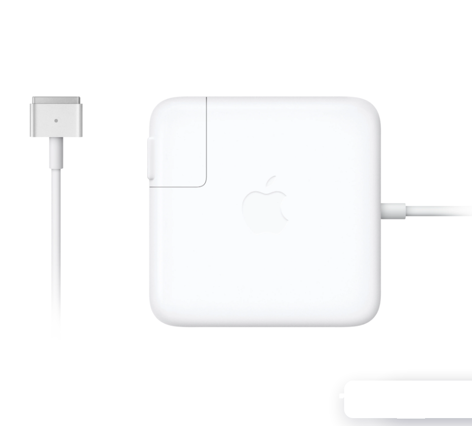 Apple – Cargador Macbook 60W Pro 13″ Retina, Adaptador Magsafe 2