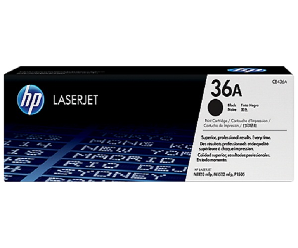 Toner HP 36a cb436a Original Negro
