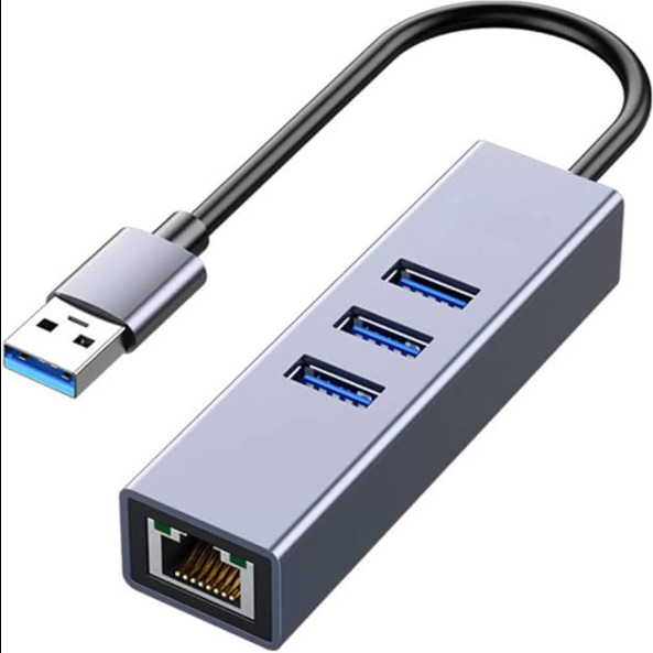ADAPTADOR DE USB 3.0 a RJ45 CABLETIME CB55G USB-A