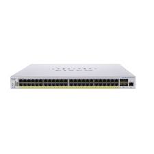 Switch Cisco Business CBS350-48T-4X-NA de 48 puertos RJ-45 Gigabit Ethernet (10/100/1000Mbps), Administrable.