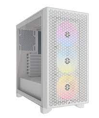 CASE CORSAIR 3000D RGB AIRFLOW WHITE S/F ICUE TEMPERED GLASS CC-9011256-WW