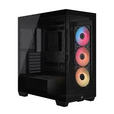 Corsair Carcasa para computdora - Media Torre - Negro - Fan Cooler