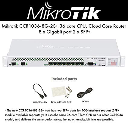 Cloud Core Router CCR1036-8G-2S+