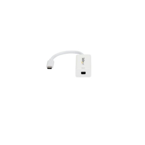 StarTech.com Adaptador USBC a Mini DisplayPort - 4K 60Hz - Blanco - 3840 x 2160 Supported - Blanco