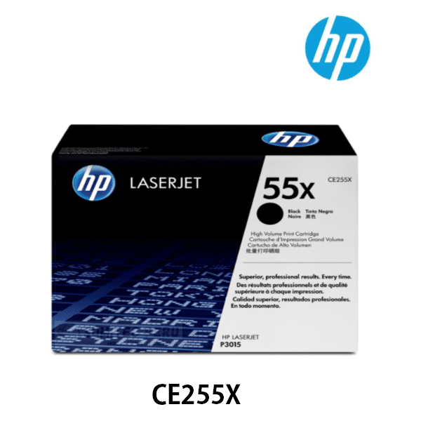 TONER HP CE255X (55X) L.J. CP3015 NEGRO 12.5KPG