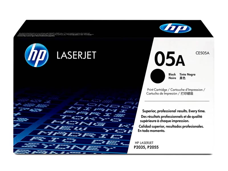 Toner HP 05A CE505A Negro P2035/2055 2300pag