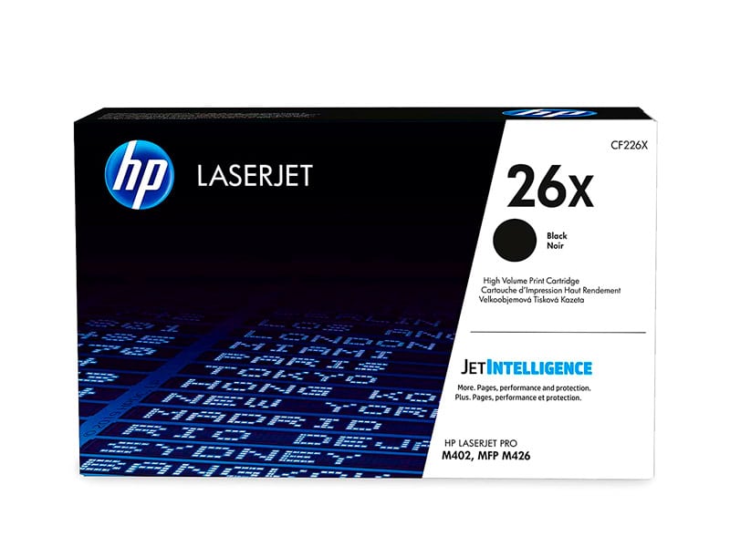 TONER HP CF226X (26X) L.J.P M402 NEGRO 9.0K PAG