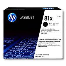 TONER HP 81X CF281X MFP M630 NEGRO ORIGINAL