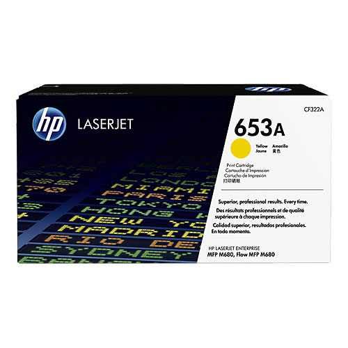 Toner HP CF322A (653A) ENT M680, M680dn Yellow