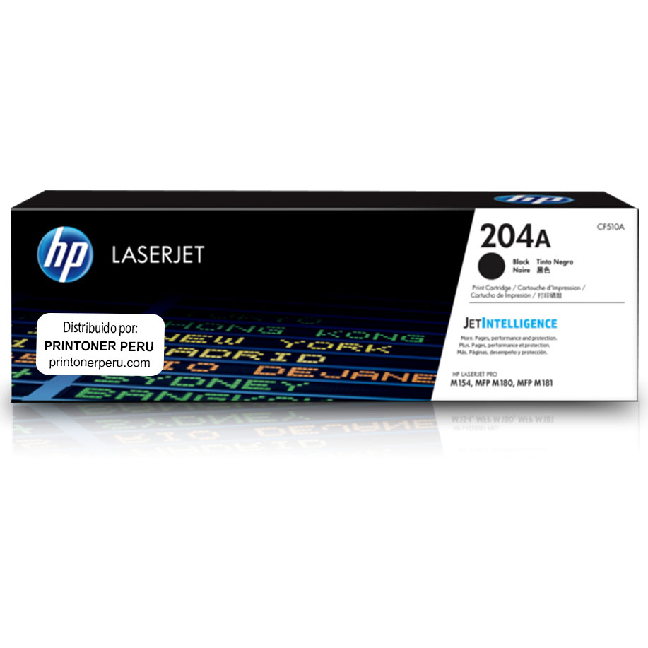 TONER HP 204a CF510A NEGRO 1100 PAGINAS