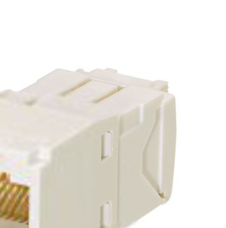 JACK CAT6 RJ45 TG BLANCO