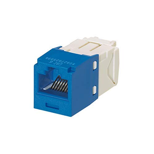 Jack Modular Mini-Com Rj-45 Cat 6 Color Azul Panduit Pannet