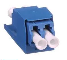 ACOPLADOR MONOMODO LC-LC DUPLEX AZUL