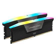 Corsair 32GB (2X16)DDR5-6000MHz VENGEANCE RGB BLACK DIMM