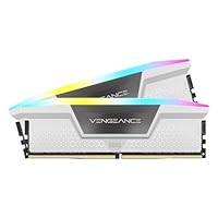 Corsair 32GB (2X16)DDR5-6000MHz VENGEANCE RGB WH